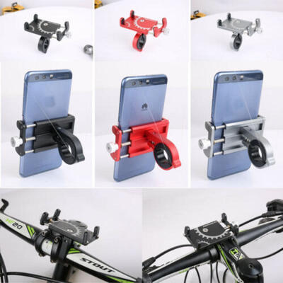 

Adjustable Handlebar Bracket Stand Bike Phone Holder Bicycle Motor Aluminium Kit