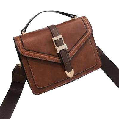 

Women Leather Flap Shoulder Bags Soft Handle Hasp Messenger Bag Quality Design Female Party Club Fashion CrossBody Bags