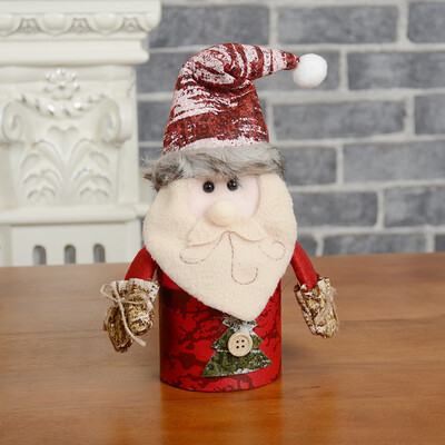 

Toponeto Child Kids Christmas Candy Jar Storage Bottle Santa Bag Sweet Christmas Box Gift