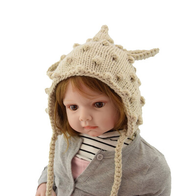 

Tailored Cute Boys And Girls Baby Thermal Hand Knitting Woolen Hat Knitted Hat Cap