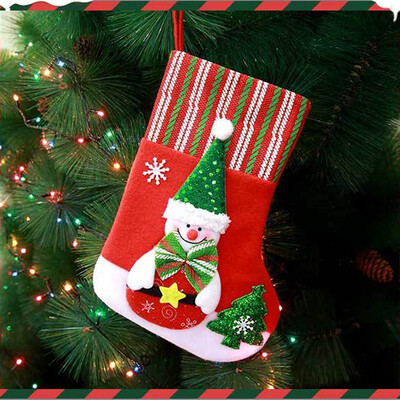 

Tailored Christmas Santa Socks Cute Ornaments Festival Party Xmas Tree Hanging Decoration