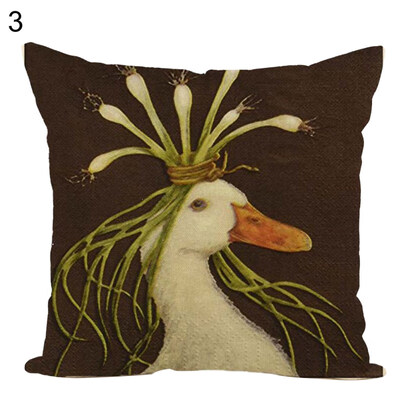 

45x45cm Nordic Animal Throw Pillow Case Cushion Cover Sofa Bed Car Home Decor