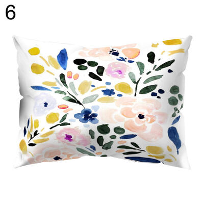 

Fresh Geometric Letter Throw Pillow Case Cushion Cover Sofa Bedding Articles