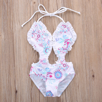 

Toddler Kids Girl Floral Tankini Split Swimwear Swimsuit Bathing Suit Summer
