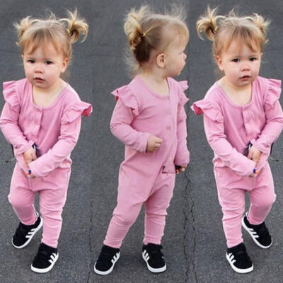

Newborn Baby Kids Boys Girls Pajama Romper Jumpsuit Bodysuit Cotton Outfit Set