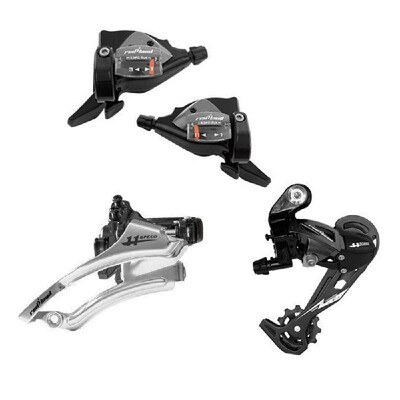 

Bike Groupset Kit MTB Bike Front Rear Derailleur Bike Brake Lever 3X9S 3X10S 3X11S
