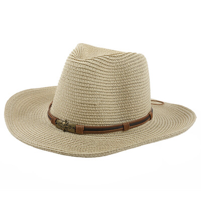 

Tailored Womens Beach Sun Straw Hat UV UPF50 Travel Foldable Brim Summer UV Hat
