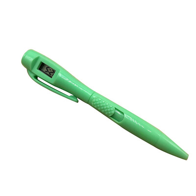 

Siaonvr Ballpoint Pen with Digital Clock Electronic Clock Pen Exam Pens Watch Pen
