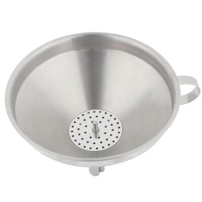 

Greensen 14cm Stainless Steel Cone Funnel with Detachable Filter NetFilter Funnel 14cm Filter Cone Funnel