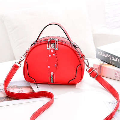 

Bag 2019 summer new Korean fashion handbags PU leather simple versatile shoulder bag ladies Messenger bag small bag