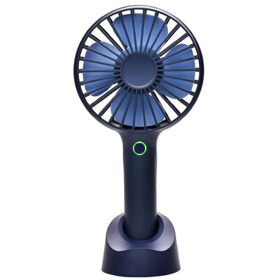 

〖Follure〗Rechargeable Handheld Mini Fan 3-Speed Desktop Cooler Portable with Stand Base