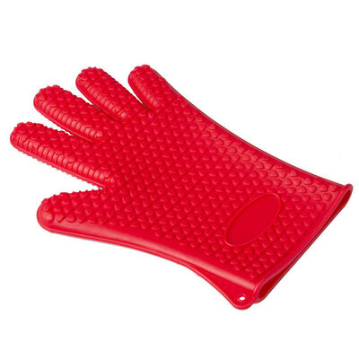 

Kitchen Silicone Heat Resistant Gloves Oven Grill Pot Holder BBQ Cooking Mitt