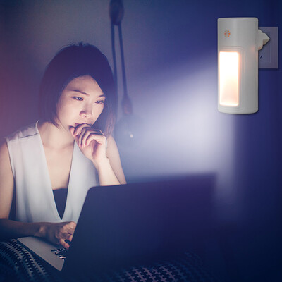 

Gobestart New Led Night Light Control Energy Saving Lamp Emergency Lighting Creative Night EU