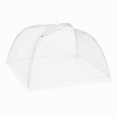 

Toponeto 1 Large Pop-Up Mesh Screen Protect Food Cover Tent Dome Net Umbrella Picnic