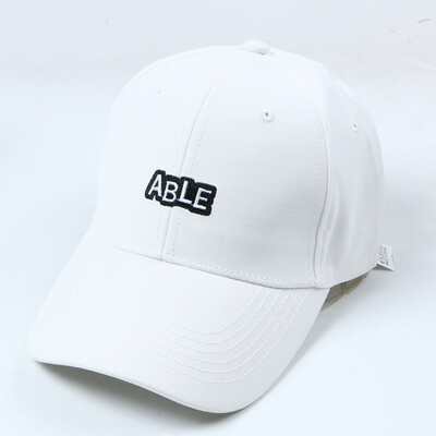 

Hat Female Spring&Summer Korean Version 100-letter Duck Tongue Cap Leisure Hip-hop Baseball Cap Men Hip-hop Tide Student Cap