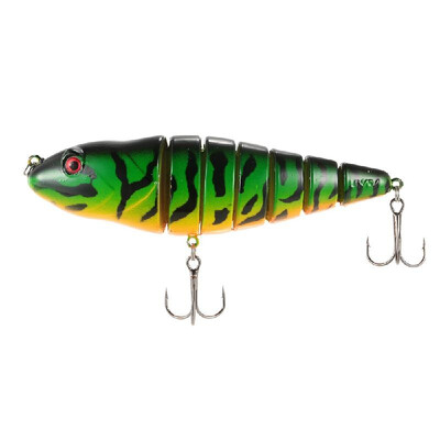 

Lixada 118cm35g Lifelike 7 Jointed Sections Fishing Lure Trout Swimbait Hard Bait Fish Hook Fishing Tackle
