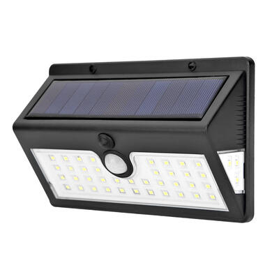 

36LED Solar Motion Sensor Wall Lamp Outdoor Waterproof Courtyard Light