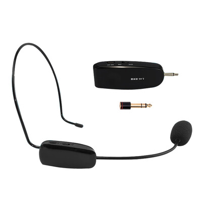 

Upgrade 24G Wireless Microphone Speech Headset Megaphone Radio Loud Mic