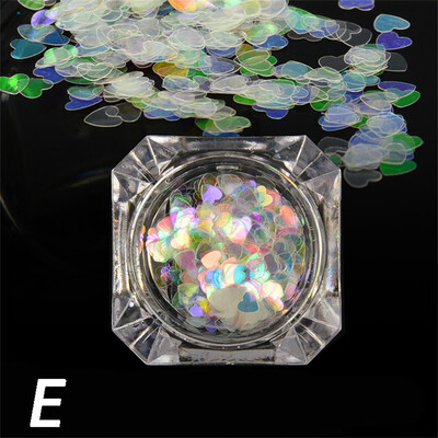

〖Follure〗DIY Fashion Nail Patch Shiny Rainbow Rays Nail Polish Wave Art Decoration