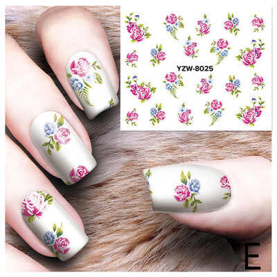 

Toponeto DIY Nail Applique Adhesive Flower Rattan Nail Sticker Lace Design Nail Paste