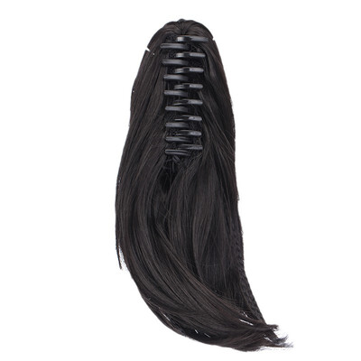 

Adjustable Messy Style Ponytail Hair Extension with Jaw Claw Synthetic Hair-Piece&Braids Ponytail hair