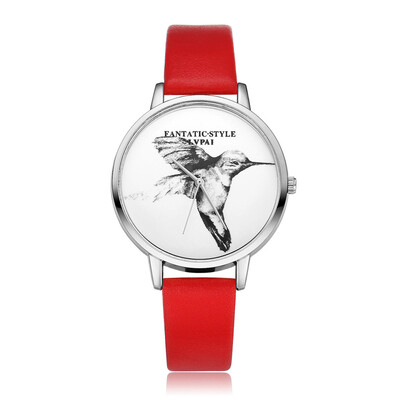 

High Quality Watches Women Animal Pattern Dial Ladies Simple Quartz Wristwatch Fashion Clock Casual Leather Strap Reloj Mujer50