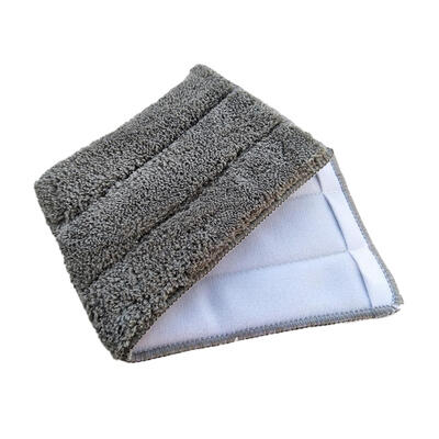 

Coral Velvet Fiber Spray Mop Head Floor Cleaning Cloth Replace Mop Cloth