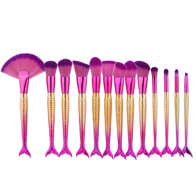 

〖Follure〗13PCS Kabuki Make up Brushes Set Makeup Foundation Powder Blusher Face Brush