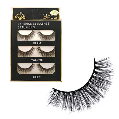 

〖Follure〗Real 3D Soft Long Natural Eye Lashes Makeup Thick False Eyelash Extension