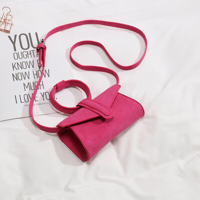 

Net red foreign gas bag ins summer retro frosted portable womens bag new 2019 Joker slung small square bag