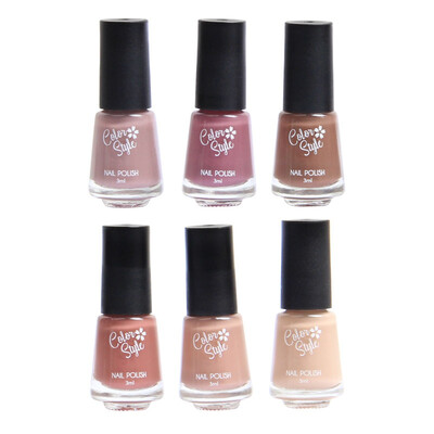 

6pcs Nail Polish Set Long-Lasting Waterproof Colorful Nail Polish Kit Nail Art Product Womens Makeup Natural