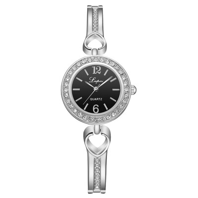 

LVPAI brand Epoxy alloy ladies bracelet watch ebay explosion models diamonds love strap quartz watch