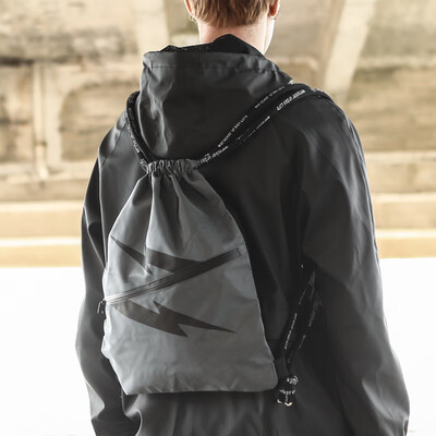 

Bag with two shoulders for men to draw rope fitness backpack rope pulling exercise training bag simple light swimming beach