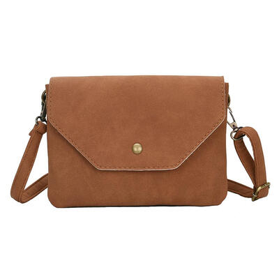 

Vintage Women Matte PU Leather Shoulder Bags Casual Square Crossbody Bag