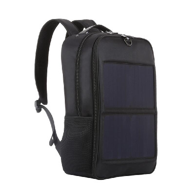 

HAWEEL Solar Backpack 14W Solar Panel Powered Backpack Laptop Bag Water-resistant Large Capacity with External USB Charging Port f