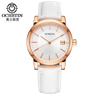 

Augustus OCHSTIN calendar imported movement leather mens watch mens watch