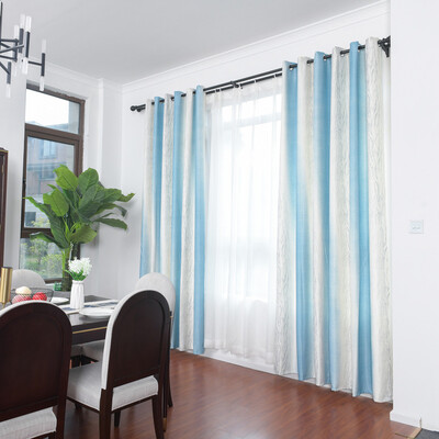 

Toponeto Leaves Sheer Curtain Tulle Window Treatment Voile Drape Valance 1 Panel Fabric