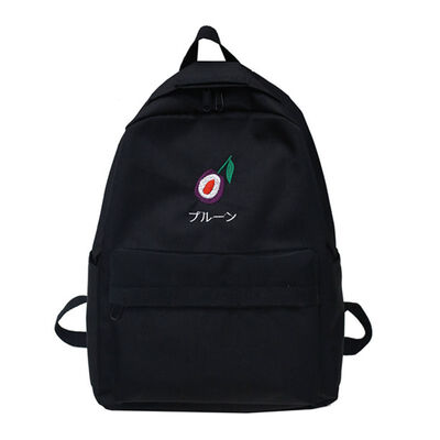 

Schoolbag female Korean version of the original ulzzang small fresh hundred lap high school students double shoulder bag ins wind