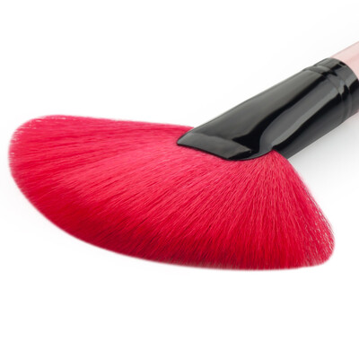 

Toponeto Makeup Fan Blush Face Powder Foundation Cosmetic Brush