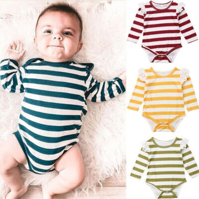 

Cotton Newborn Infant Kids Baby Girls Bodysuit Romper Jumpsuit Clothes Outfits