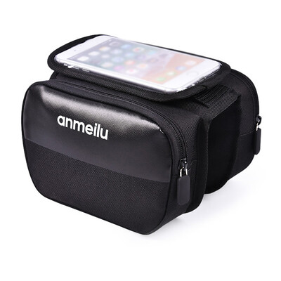 

Bicycle Bag Frame Front Tube Cycling Bike Top Pouch Holder Saddle Convenient