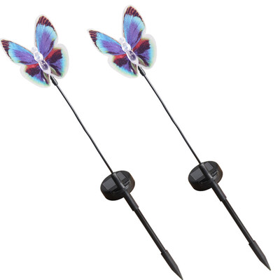 

Gobestart Butterfly Solar Power LED Light Outdoor Garden Lawn Lamp Decor Fairy Light