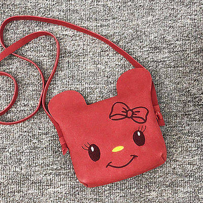 

Mini Shoulder Bags Cartoon Women 2019 Cute Cat Shape Flap Hasp Cross-body Handbag Fashion Girls Kids PU Shoulder Messenger Bag