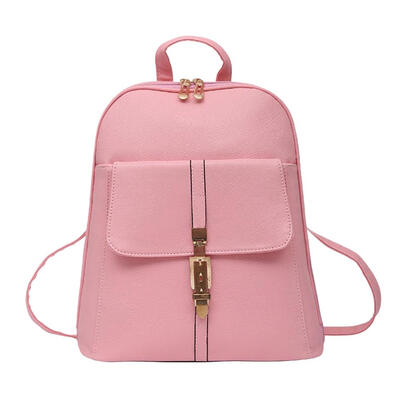

Stylish Women PU Leather Casual Mini Backpack Travel Shoulder Bag