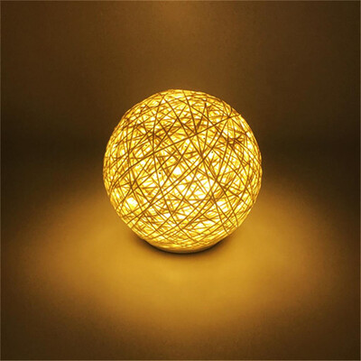 

〖Follure〗Colorful LED USB RGB 3D Rattan Ball Night Light With Remote Control
