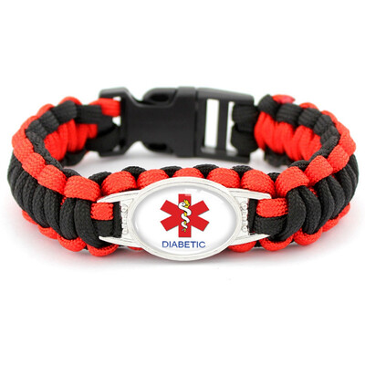 

Bracelets Outdoor Camping Rescue Braided Survival Bracelet