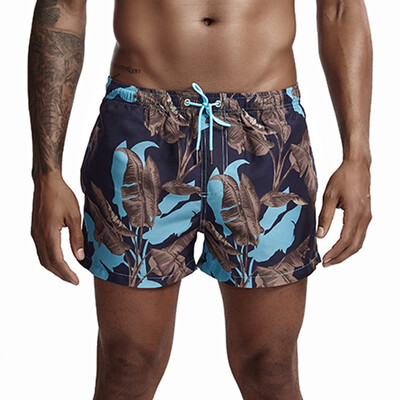 

Gobestart Mens Summer New Style Fashion Printed Shorts And Beach Pants Sports Shorts