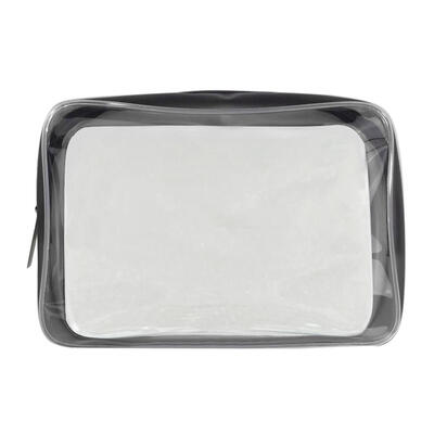 

Waterproof PVC Clear Makeup Bags Women Travel Zipper Toiletry Clutch Case