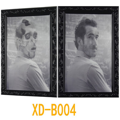 

18 styles Horror Face-changing Ghost Photo Frame Pictures Frames Changing Face Ghost Halloween Party Decoration Props Accessorie