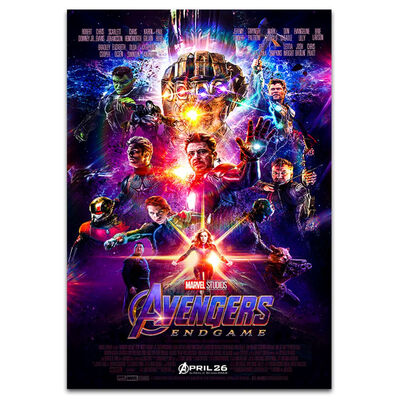 

Avengers Endgame Poster Wall Art Mural Home Decor for Bedroom Livring Room